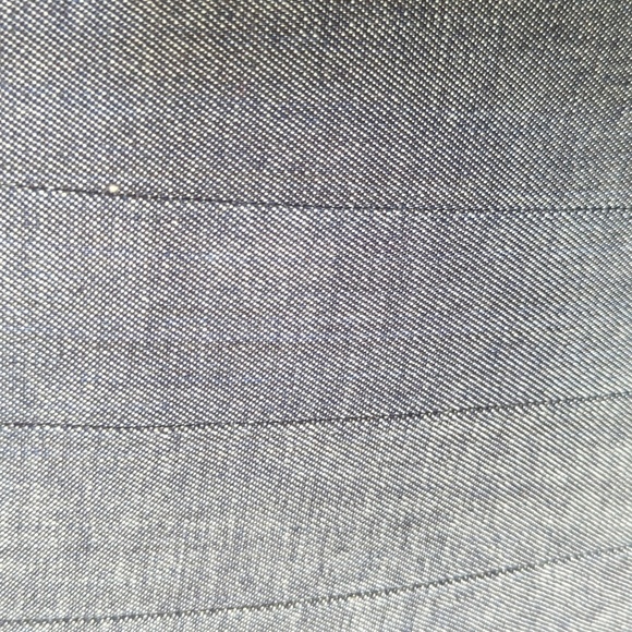 Theory Denim Darted Pleated Sleeveless Dress - Picture 6 of 8